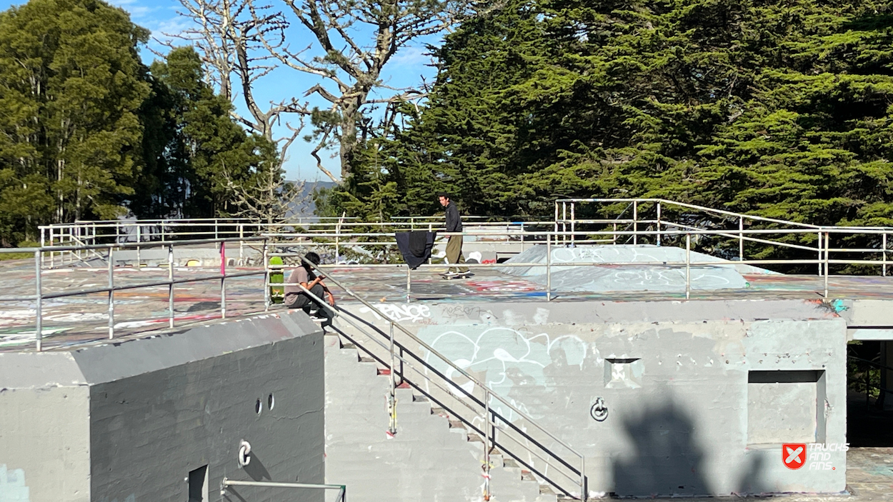 Fort Miley skate spot